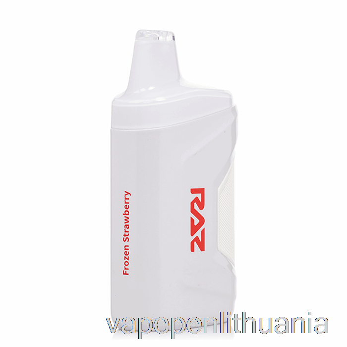 Raz Ca6000 6000 Vienkartinis šaldytas Braškių Vape Skystis